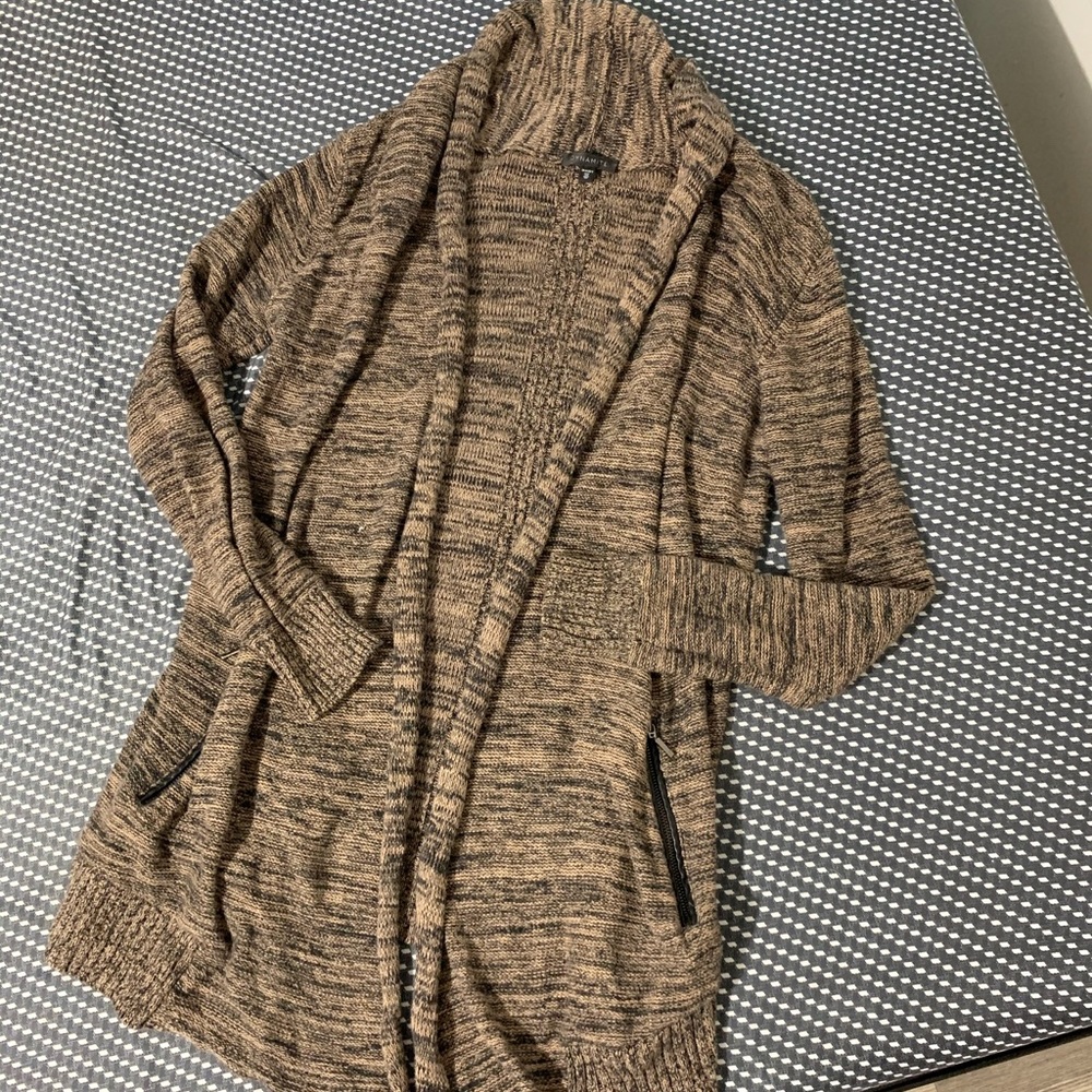 Dynamite brown open cardigan size Xs-S - Picture 3 of 6